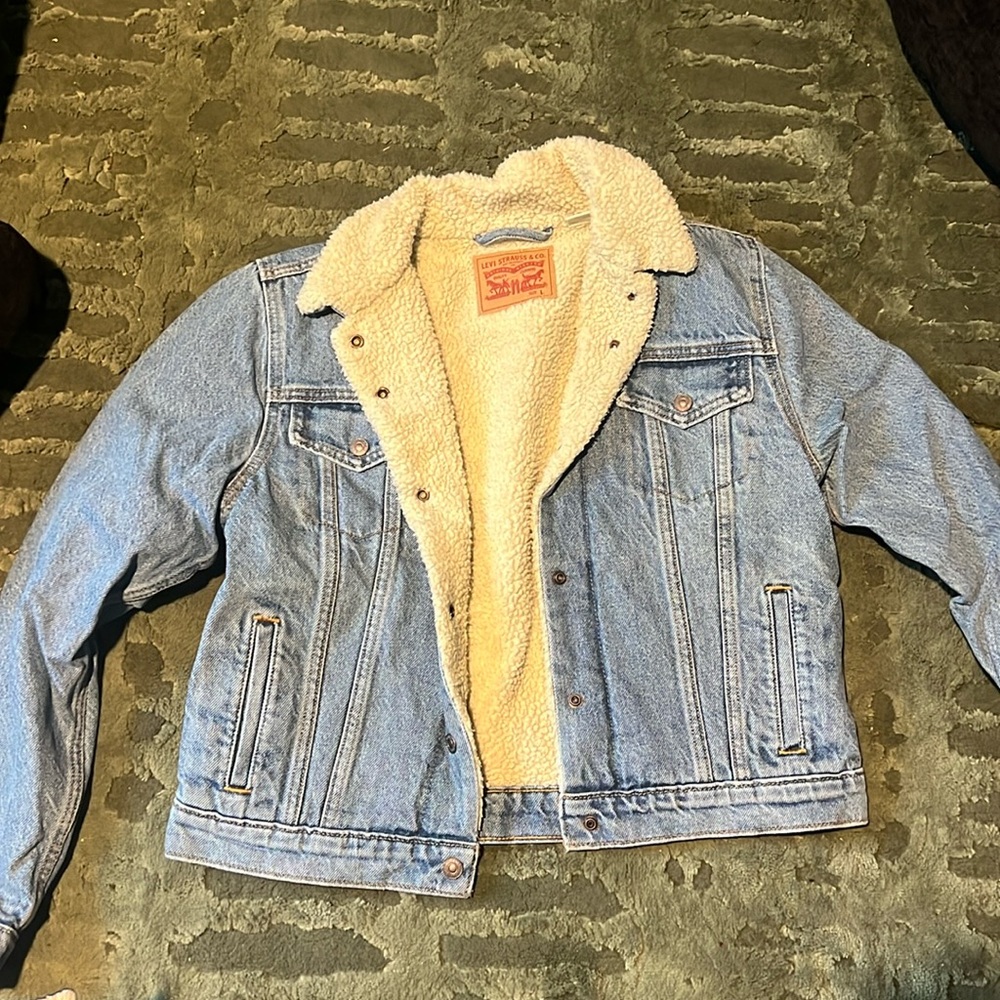 Sherpa trucker jacket